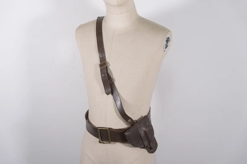 „Sam Browne“ Offiziers-REI-WW2-Gürtel