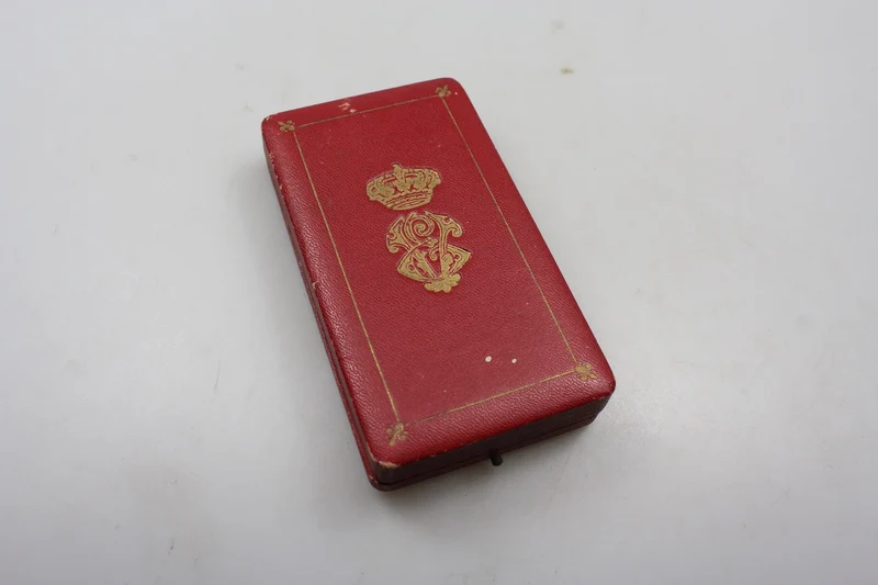 Schachtel des Ritterkreuzes der Krone von Italien VE III°