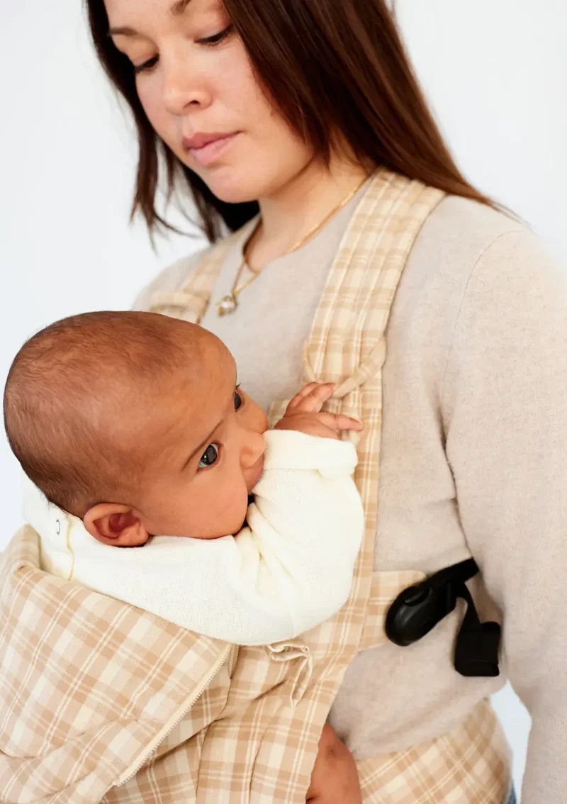 Babytrage 'Balance' Mocha Check
