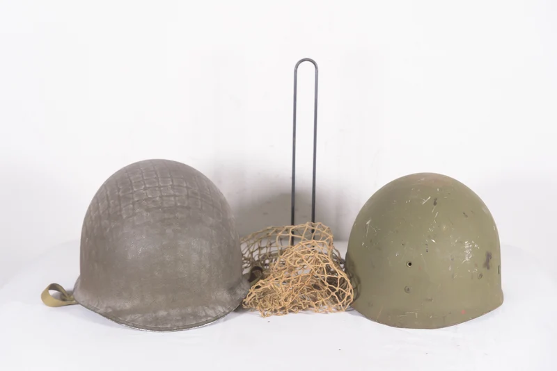 US-Armee WW2 - M1 Helm mit festen Haken
