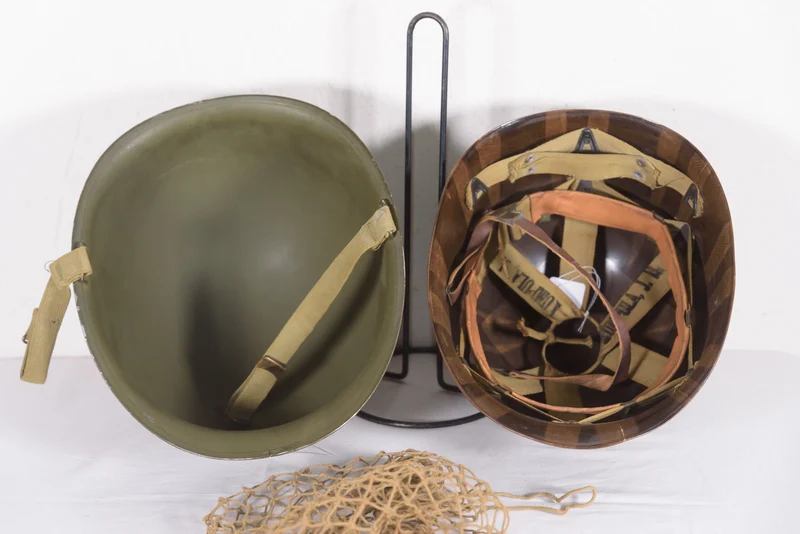 US-Armee WW2 - M1 Helm mit festen Haken