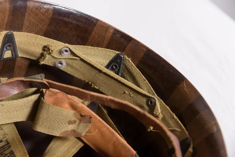 US-Armee WW2 - M1 Helm mit festen Haken