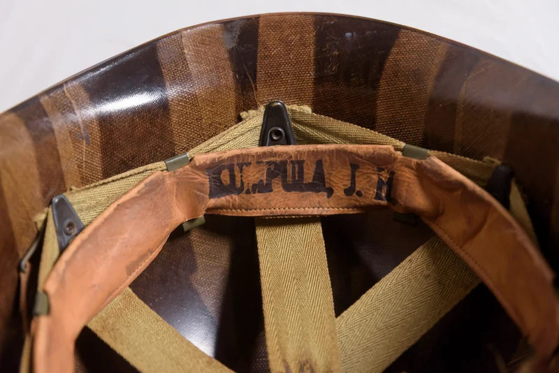 US-Armee WW2 - M1 Helm mit festen Haken