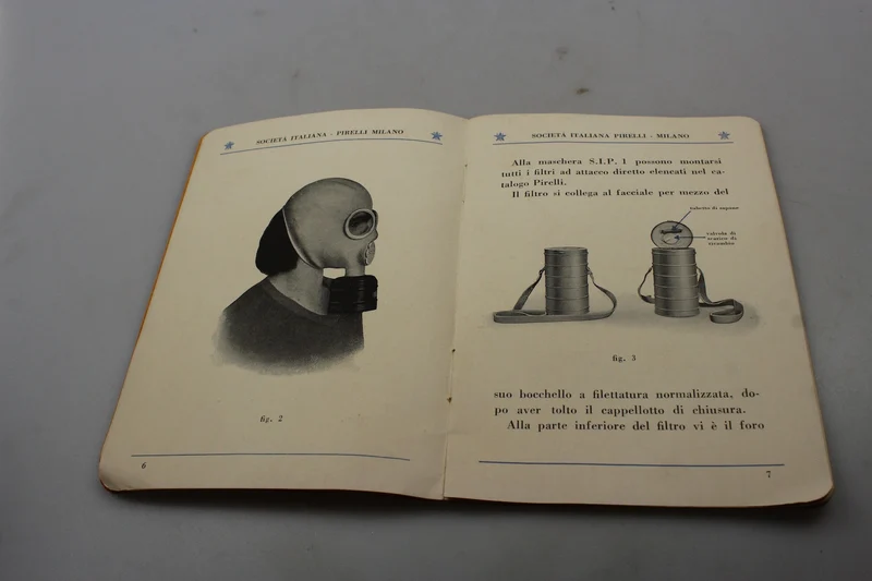 Pirelli SIP Gasmasken-Handbuch - 1