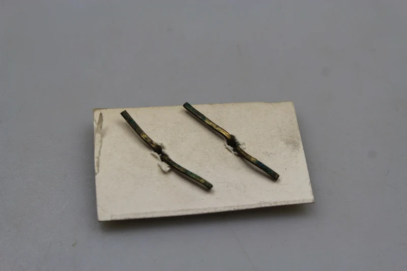 Paar Mützenknöpfe für Artillerieoffiziere M.34, Zweiter Weltkrieg
