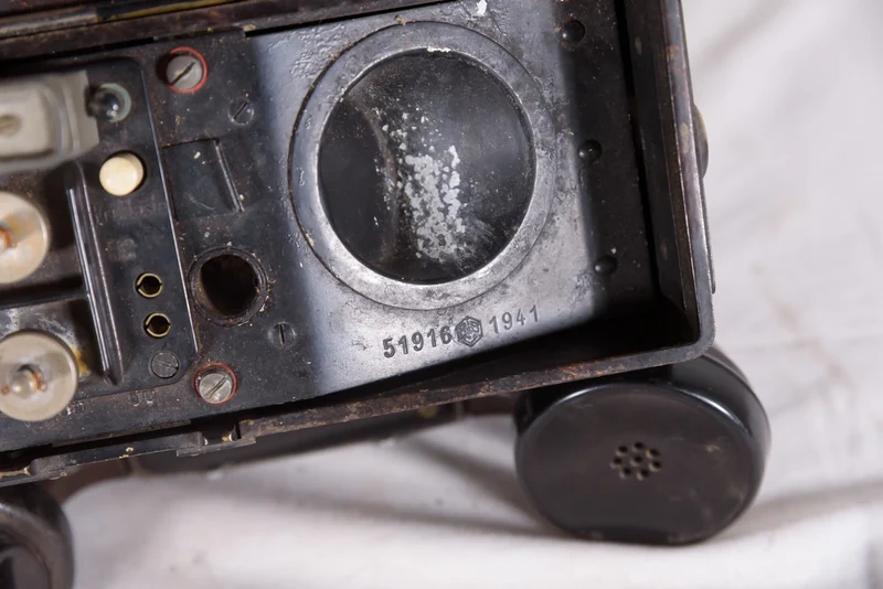 Feldfernsprecher 33 WH WW2 Feldtelefon