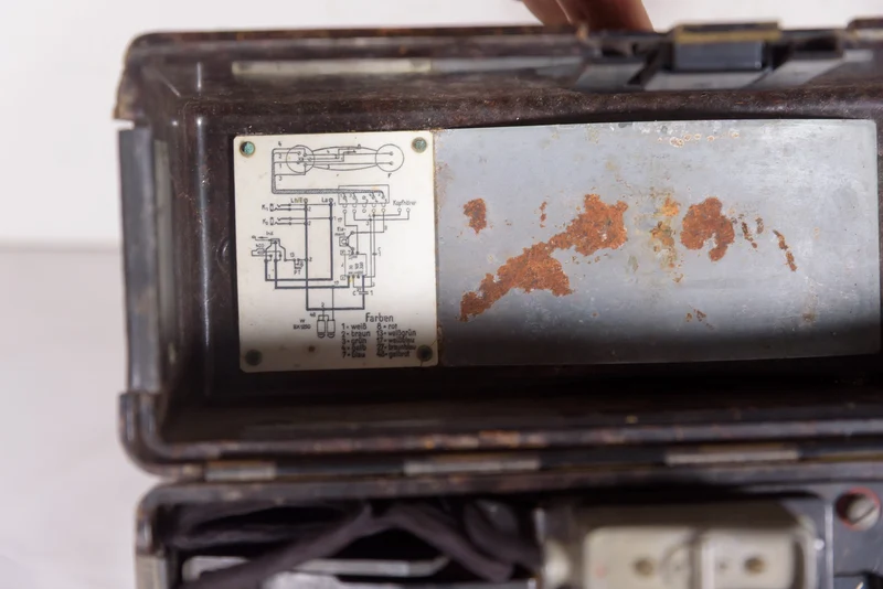 Feldfernsprecher 33 WH WW2 Feldtelefon