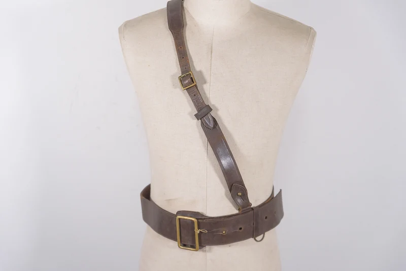 „Sam Browne“ Offiziers-REI-WW2-Gürtel