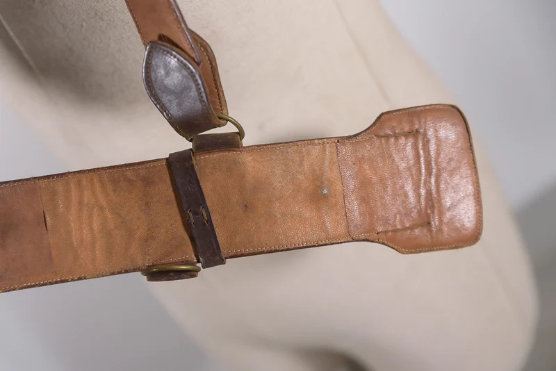 „Sam Browne“ Offiziers-REI-WW2-Gürtel