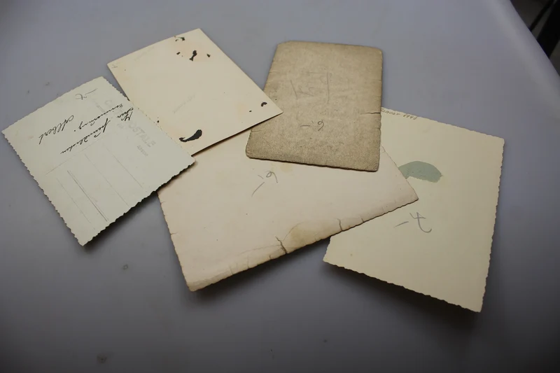 5 Fotos Postkarte WH WW2