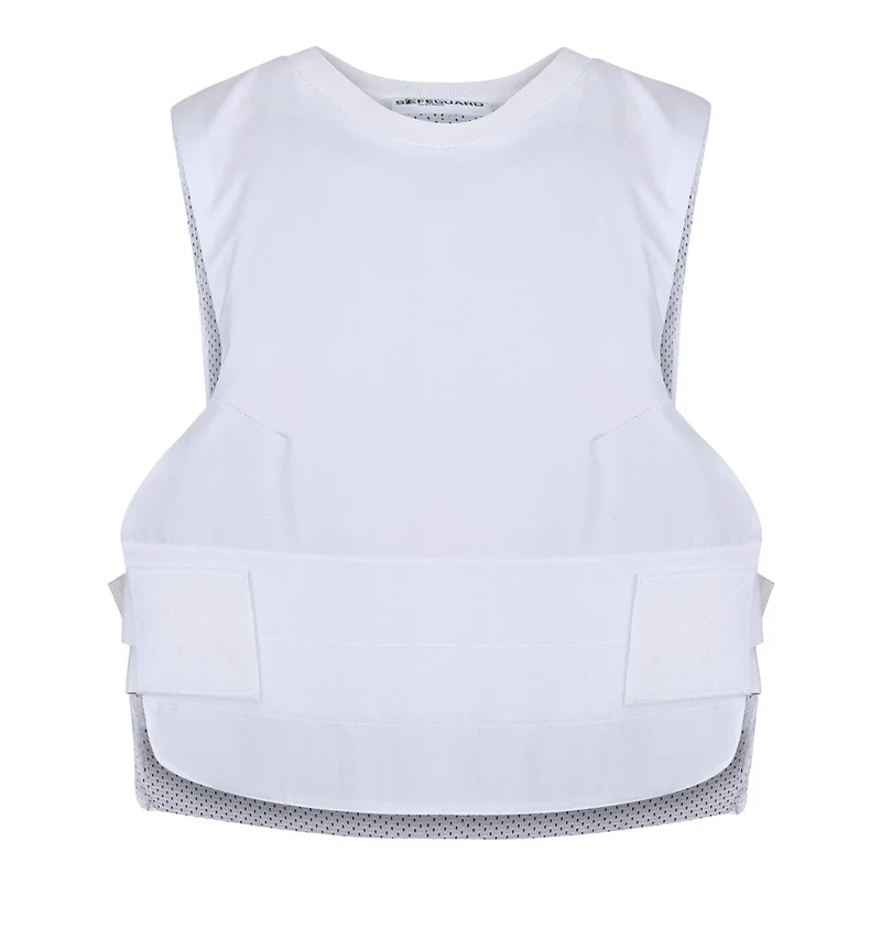 CoolMAX II schusssichere und stichfeste Weste für frauen - Weiss