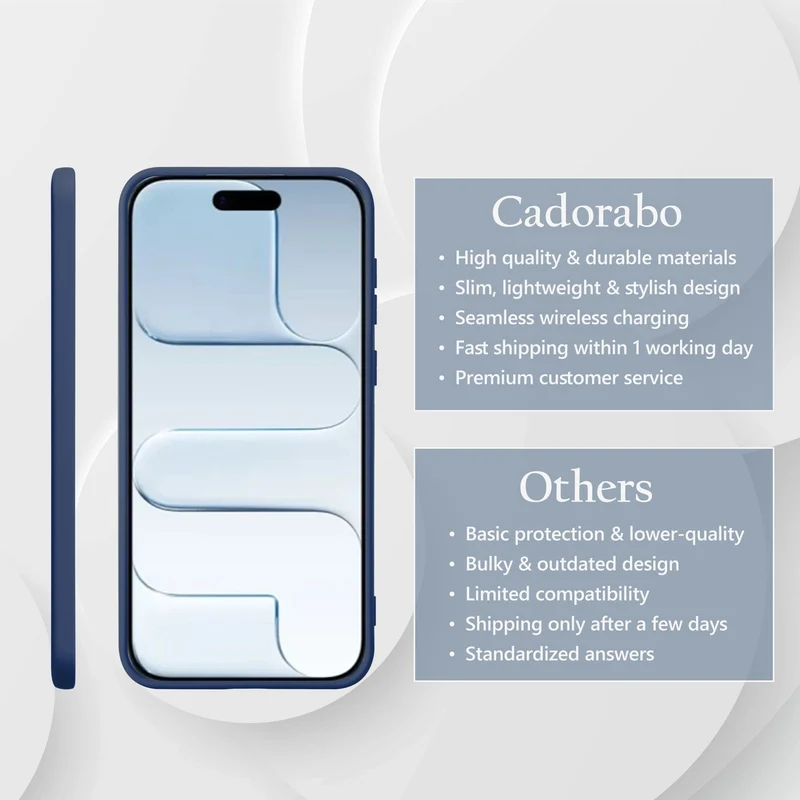 Cadorabo Hülle kompatibel mit Apple iPhone 17 AIR Hülle Silikon Handyhülle für yxy Case aus flüssigem Silikon- kratzfeste und stoßfeste dünne TPU Schutzhülle