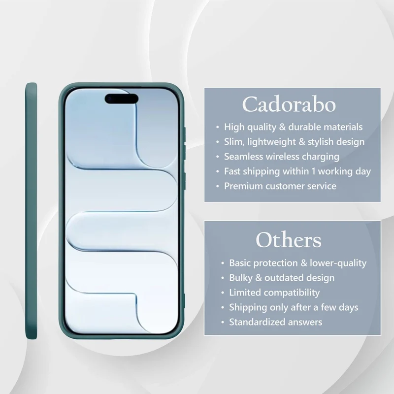 Cadorabo Hülle kompatibel mit Apple iPhone 17 AIR Hülle Silikon Handyhülle für yxy Case aus flüssigem Silikon- kratzfeste und stoßfeste dünne TPU Schutzhülle