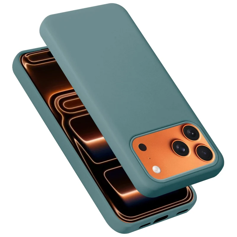 Cadorabo Hülle kompatibel mit Apple iPhone 17 PRO Hülle Silikon Handyhülle für yxy Case aus flüssigem Silikon- kratzfeste und stoßfeste dünne TPU Schutzhülle