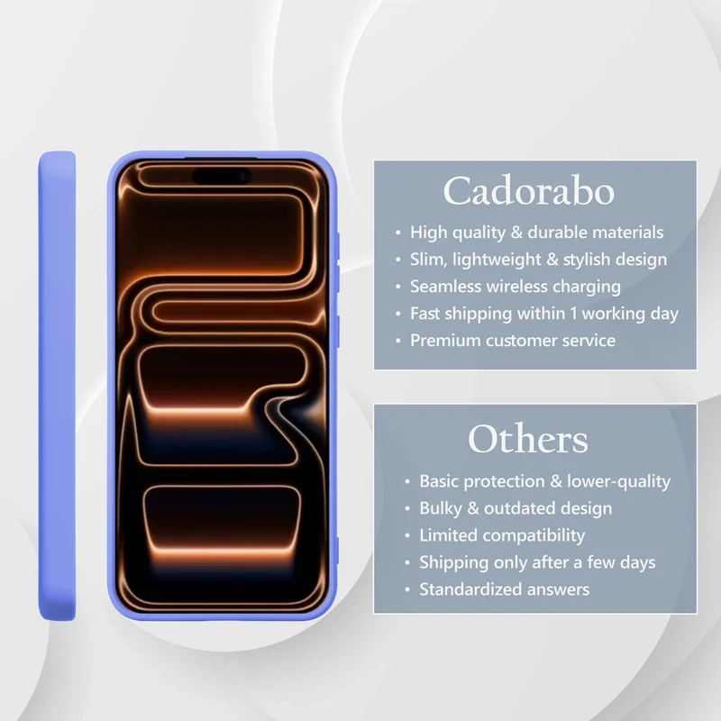 Cadorabo Hülle kompatibel mit Apple iPhone 17 PRO Hülle Silikon Handyhülle für yxy Case aus flüssigem Silikon- kratzfeste und stoßfeste dünne TPU Schutzhülle