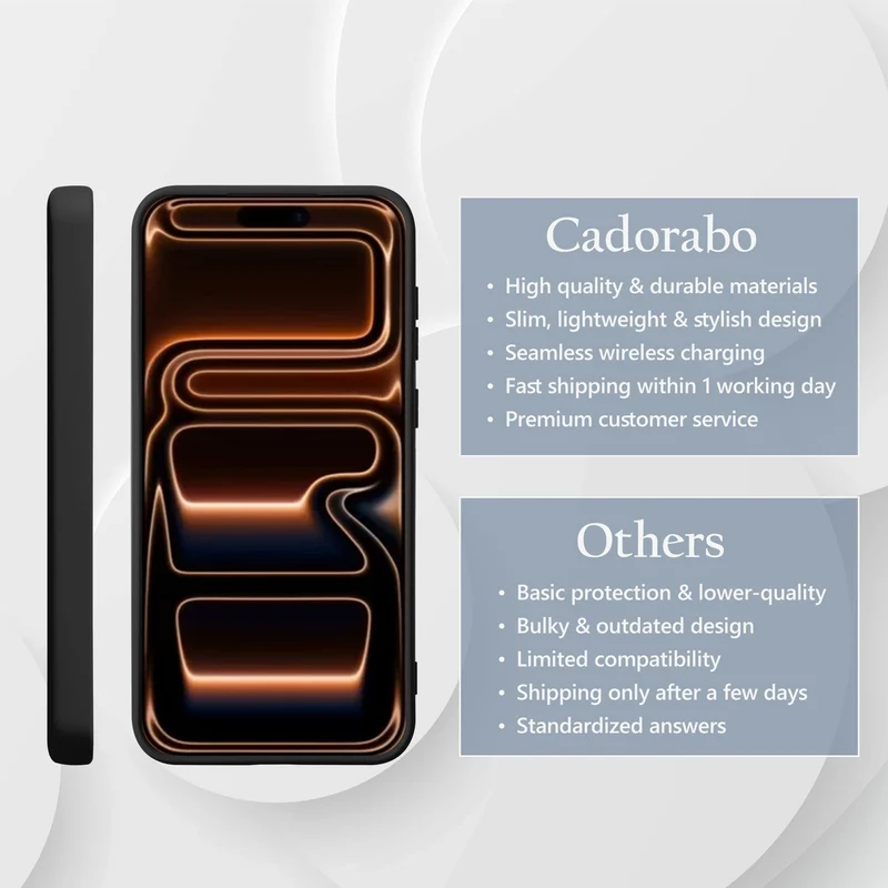 Cadorabo Hülle kompatibel mit Apple iPhone 17 PRO Hülle Silikon Handyhülle für yxy Case aus flüssigem Silikon- kratzfeste und stoßfeste dünne TPU Schutzhülle