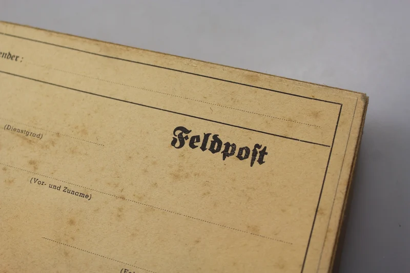 Feldpostpaket WW2