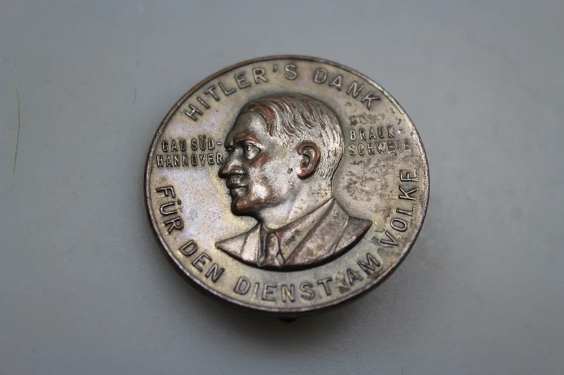 Abzeichen „Hitlers Dank“ 1933/34