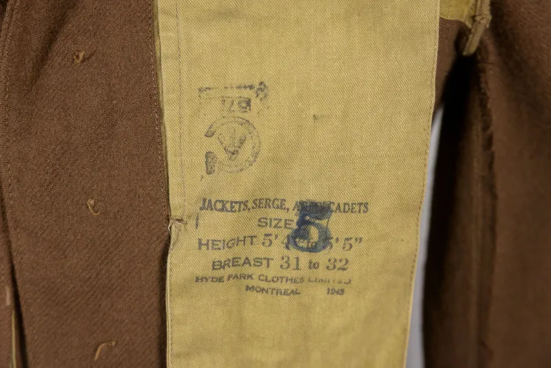 Jacken Serge Army Cadets WW2