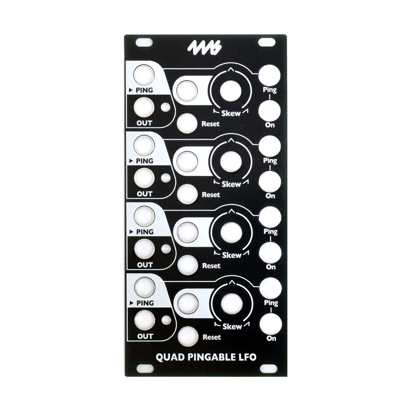 4 ms schwarze Frontplatten
