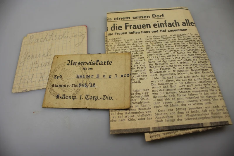 Arbeitsbuch + Vaterländische Front 30er/40er Jahre