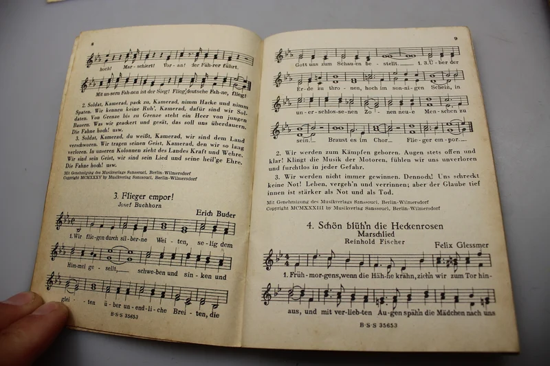 „Das zweite neue Soldatenliederbuch“, Band 1