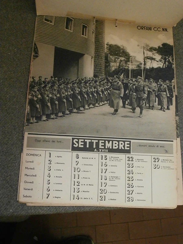 MVSN XVIII° Kalender