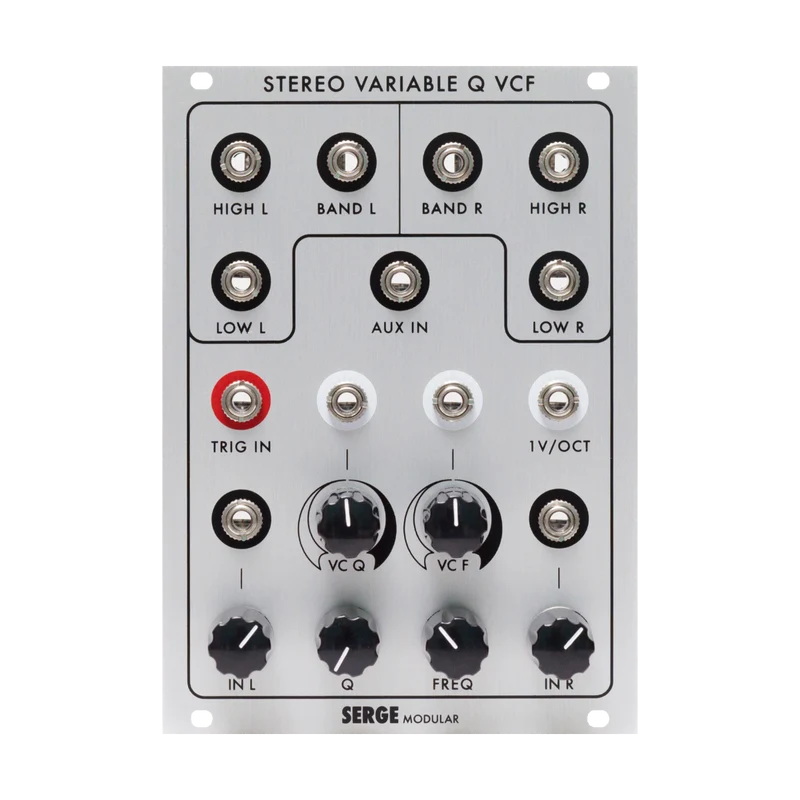 Random*Source Serge Stereo Variable Q Filter (VCFQ)