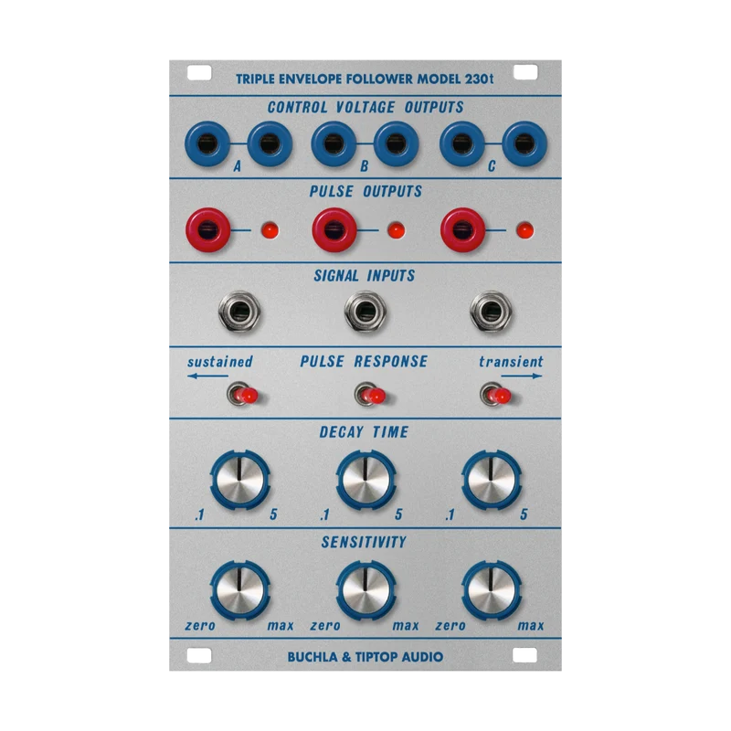 Buchla & Tiptop Audio 230t Triple Envelope Follower