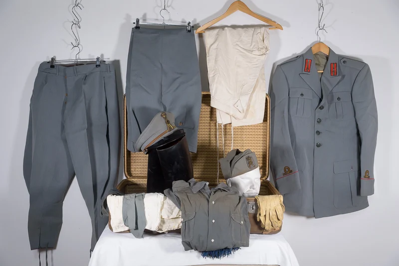 Kompliziertes Sten-Material der Infanteriedivision Kalabrien, 30er und 40er Jahre