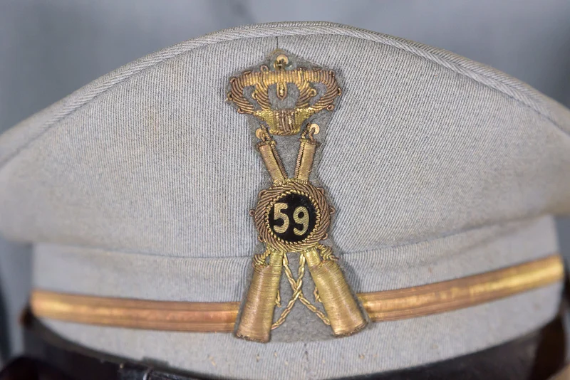 Kompliziertes Sten-Material der Infanteriedivision Kalabrien, 30er und 40er Jahre