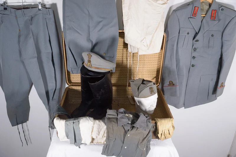 Kompliziertes Sten-Material der Infanteriedivision Kalabrien, 30er und 40er Jahre