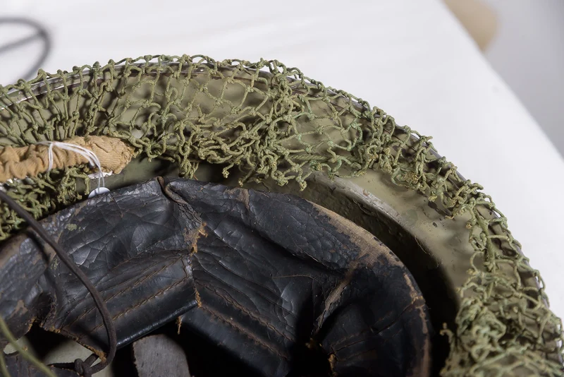 Britischer Mk2-Helm aus dem Zweiten Weltkrieg