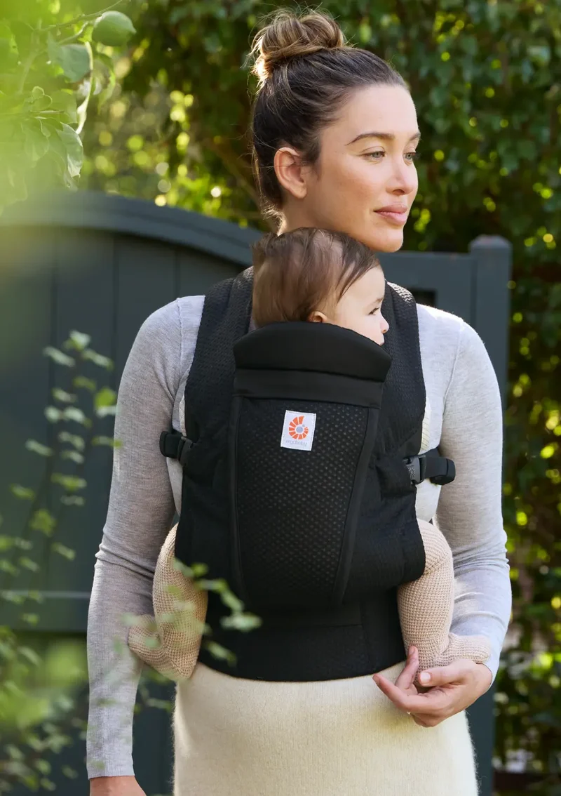 Babytrage 'Omni Lite' Mesh Onyx Black