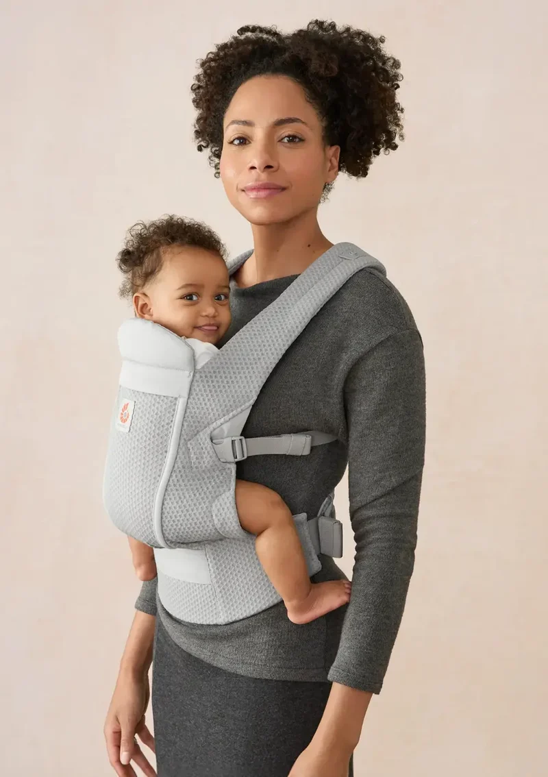 Babytrage 'Omni Lite' Mesh Pearl Grey