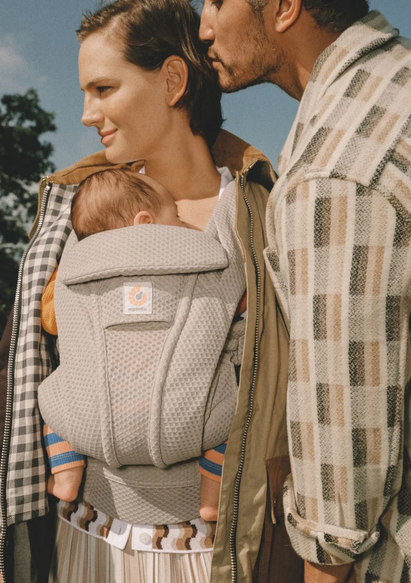 Babytrage 'Omni Deluxe' Mesh Natural Beige
