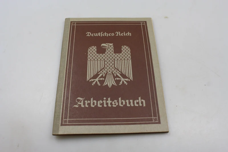 Arbeitsbuch III° Reich Vorkriegszeit