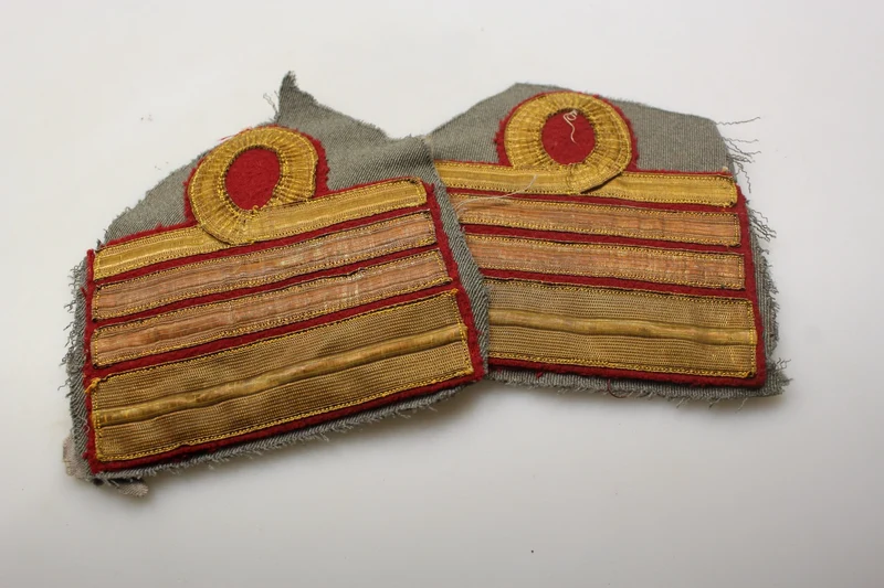 Paar M.34 Colonel Commander REI WW2-Rangabzeichen