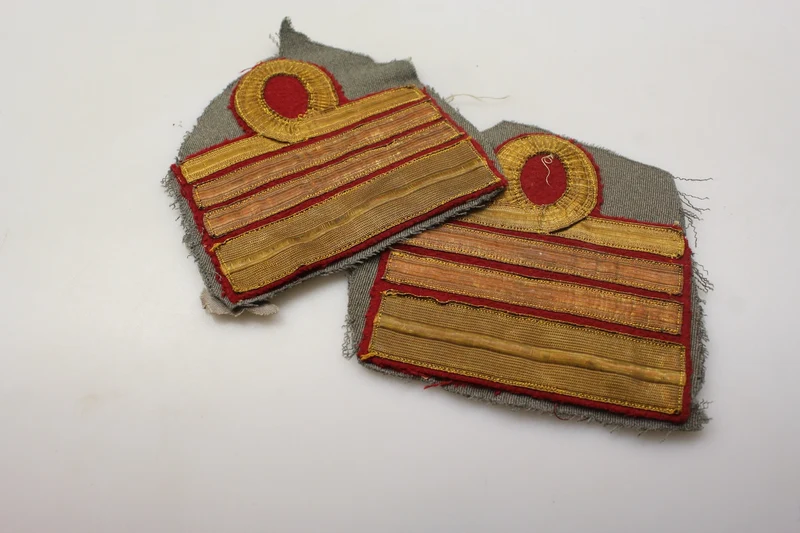 Paar M.34 Colonel Commander REI WW2-Rangabzeichen