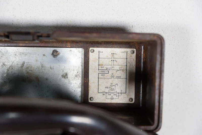 Feldfernsprecher 33 WH WW2 Feldtelefon