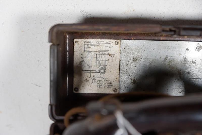 Feldfernsprecher 33 WH WW2 Feldtelefon