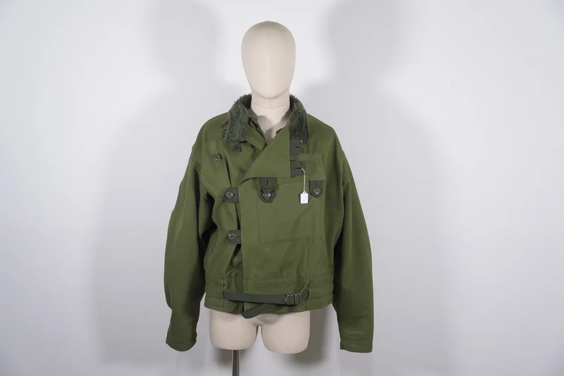 Schwedische Armee-Motorradjacke aus den 60er Jahren
