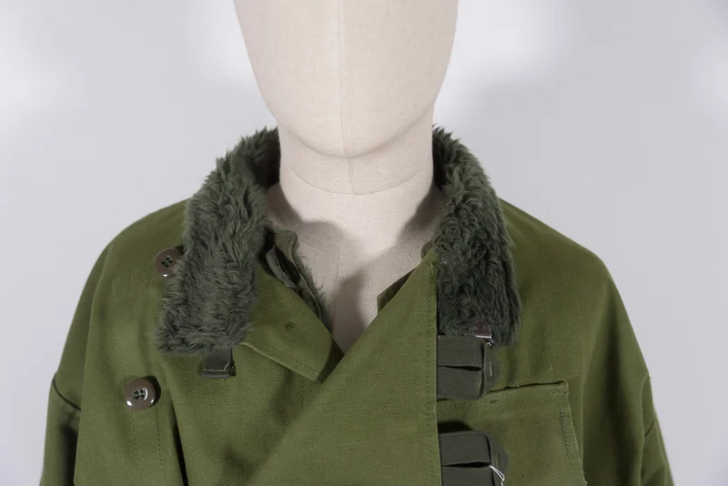 Schwedische Armee-Motorradjacke aus den 60er Jahren
