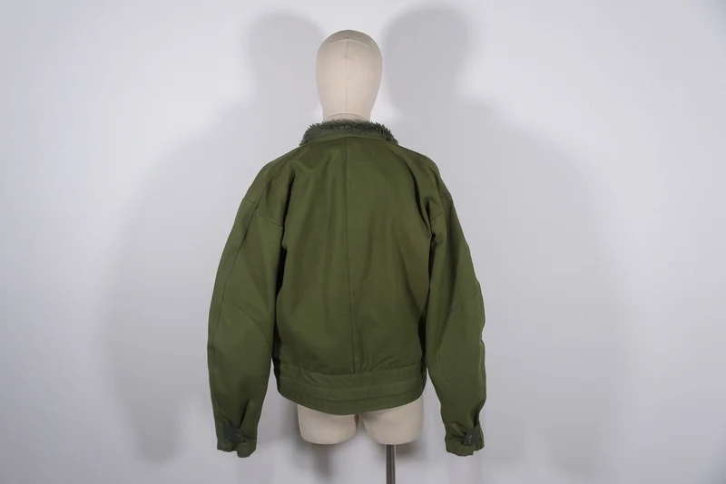 Schwedische Armee-Motorradjacke aus den 60er Jahren