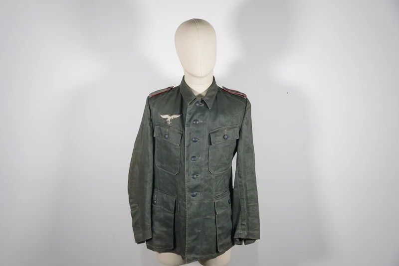 Drillich-Jacke Luftwaffe Flak-Truppe
