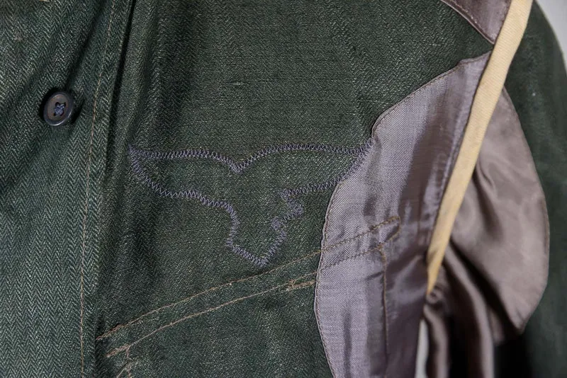 Drillich-Jacke Luftwaffe Flak-Truppe