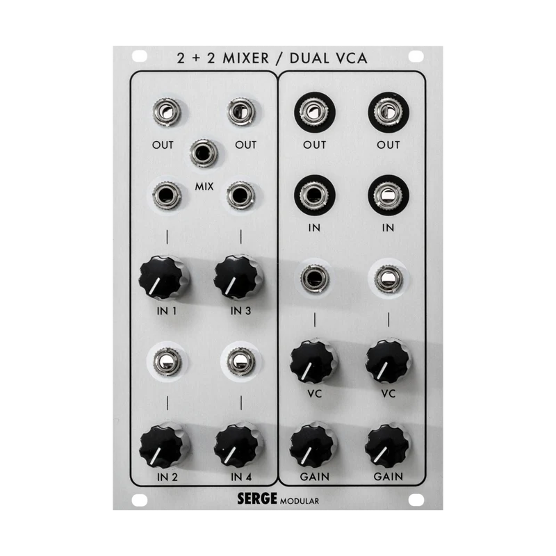 Zufallsquelle Serge 2+2 Mixer Dual VCA