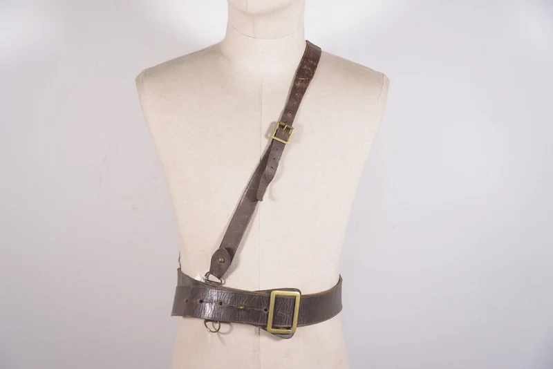 „Sam Browne“ Offiziers-REI-WW2-Gürtel