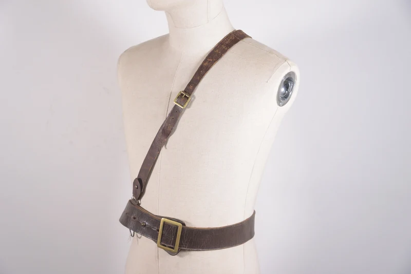 „Sam Browne“ Offiziers-REI-WW2-Gürtel