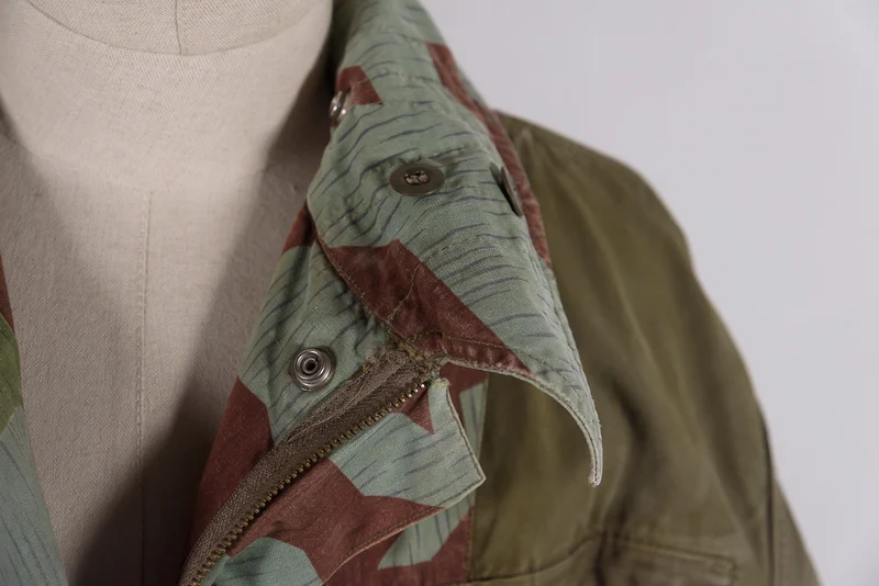 Bundeswehrjacke, Mitte der 50er Jahre Splittertarn